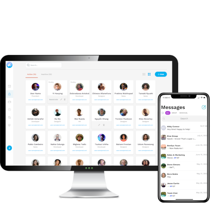 SayHey Messenger® Instant Messaging Mobile App for Business Communication