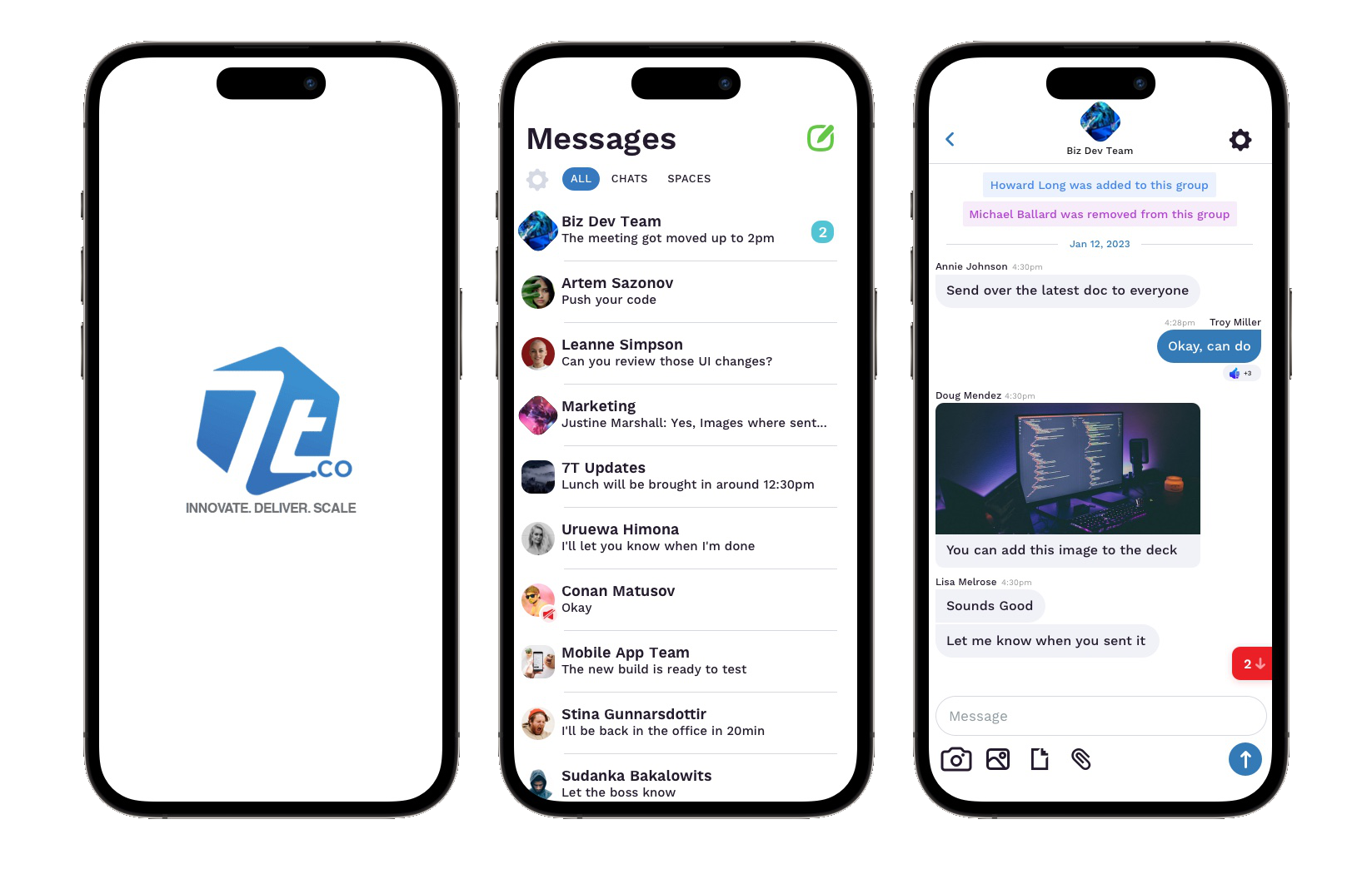 7T SayHey Messenger® Business Instant Messaging App Deployment