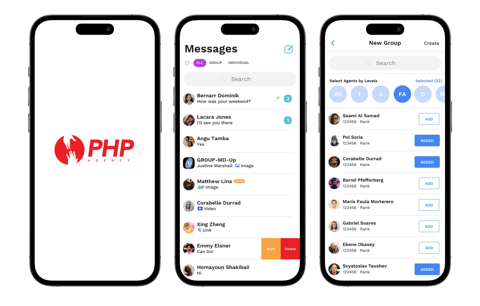 PHP SayHey Messenger® Business Instant Messaging App Deployment